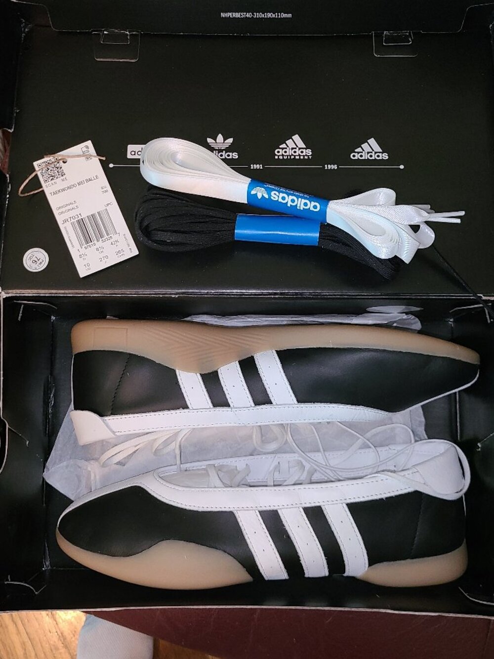 ADIDAS Taekwondo Mei Ballet Shoes, Size 10 - Picture 2 of 5